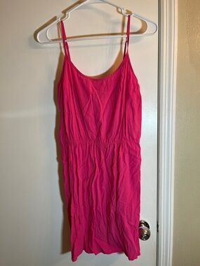 Old Navy Fuchsia Spaghetti Strap Mini Dress